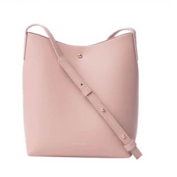 NEW Samara Womens Medium Shoulder Bag Vegan Leather in Peony Adjustable Strap‎ - Picture 1 of 7